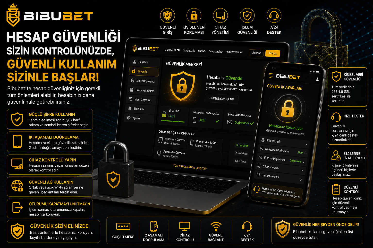 Bibubet Hesap Güvenliği